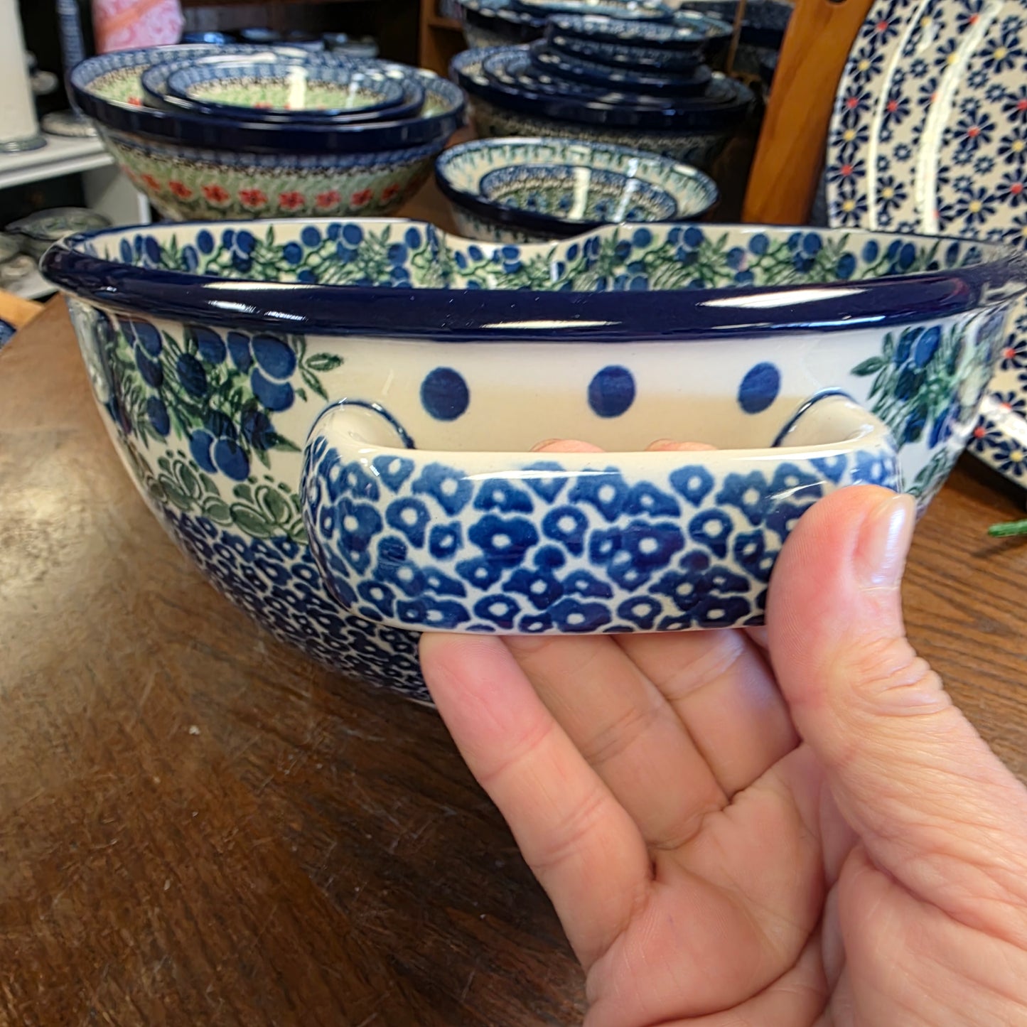 Batter Bowl   Large (2 qt)  714-1413X  Huckleberry pf0526