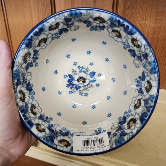 Bowl   Nesting   6.5" W 058-2222X  Snow Poppy pf0526