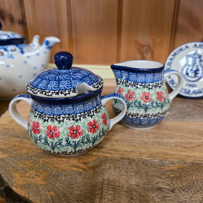 Set ~ Sugar/Creamer Maraschino