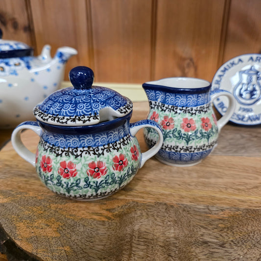 Set ~ Sugar/Creamer Maraschino