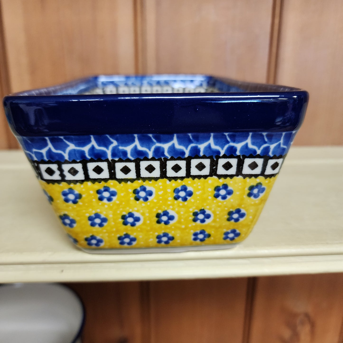 Baker ~ Loaf Pan ~ 7.75"w X 8"L 0859X ~ Sunburst