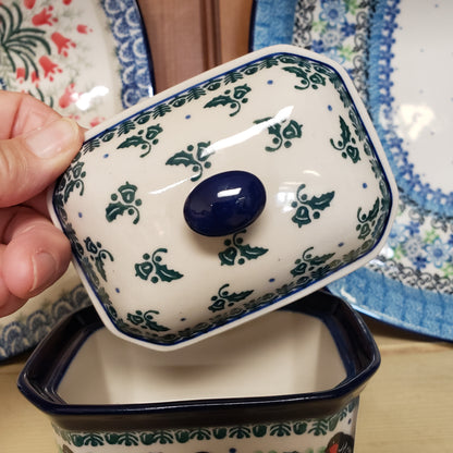 Covered Container ~ 3.25"H x 3.5"W x 4.5"L 385-1257X pf0425