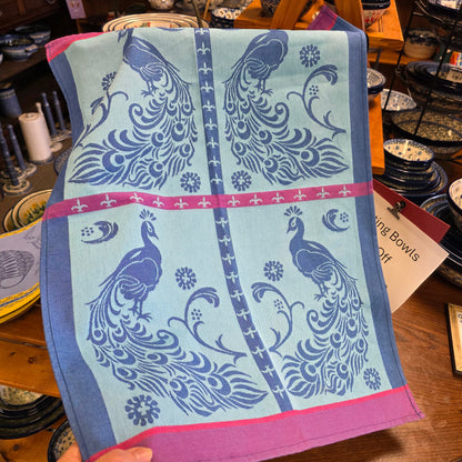 Tea Towel Peacock