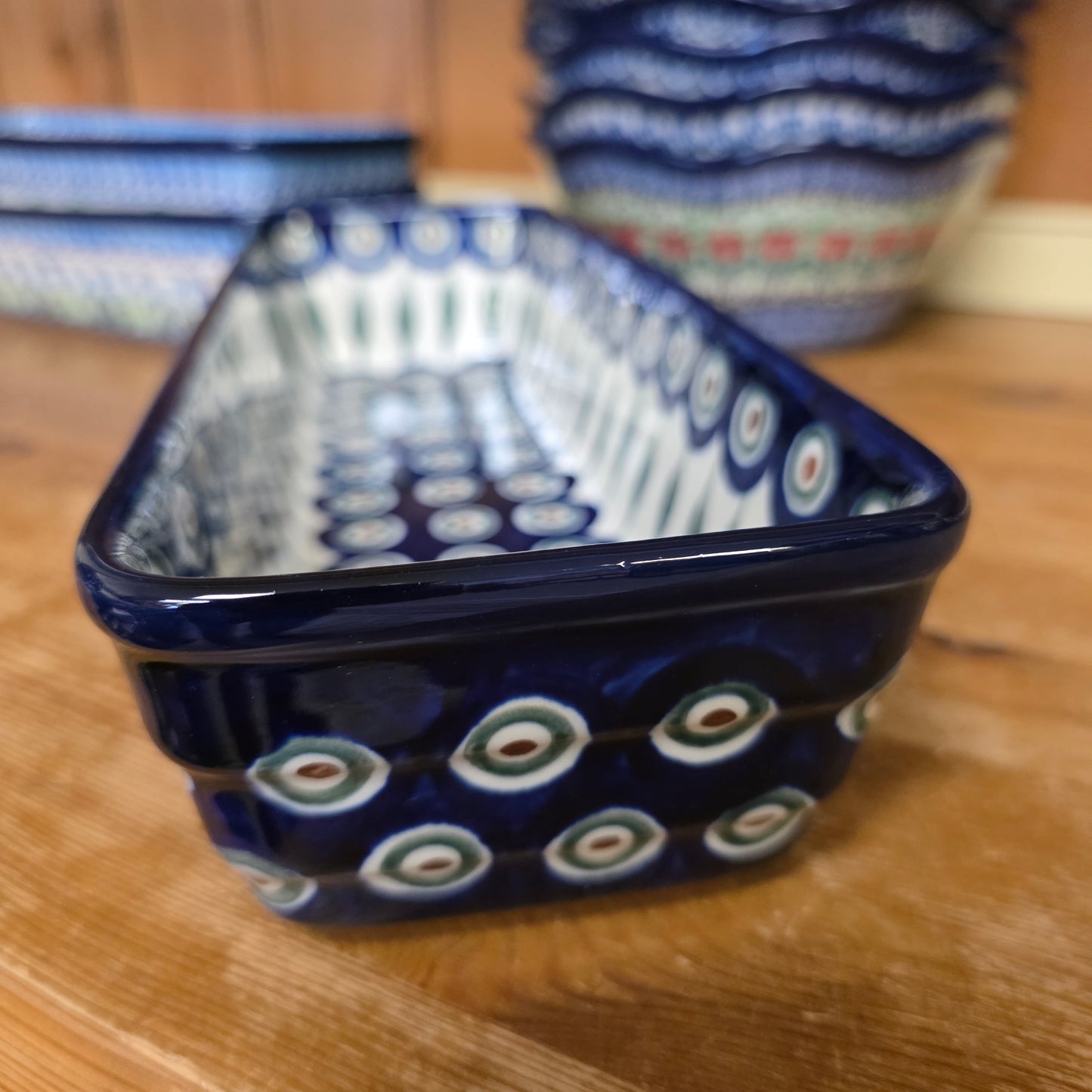 Baker Long Loaf 12" x 4.5" x 3.5"deep  784-0054X  Peacock pf0526