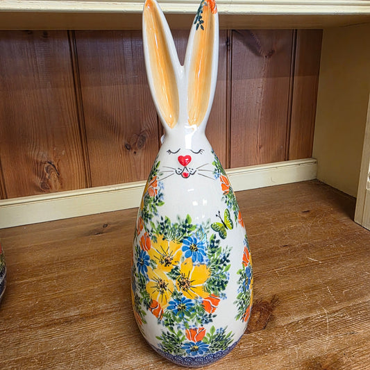 Bunny 12" / green butterfly yellow ears