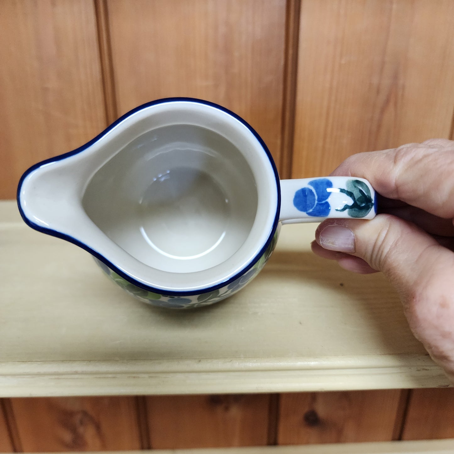 Cream Pitcher ~ 11 oz 1416X ~ Blue Berries