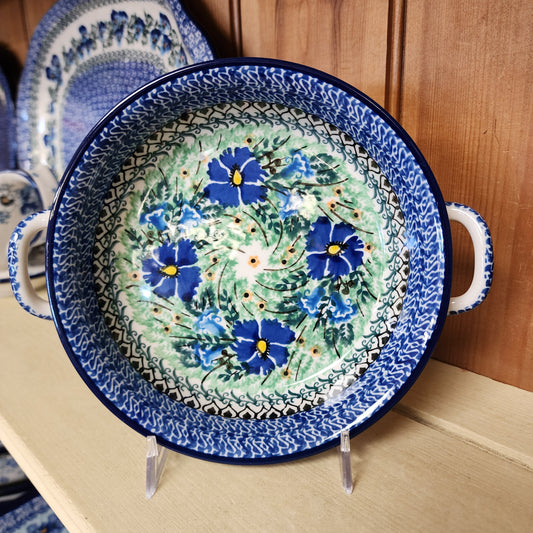 Round Baker w/handles - 6-3/4"     U2390 ~ U3