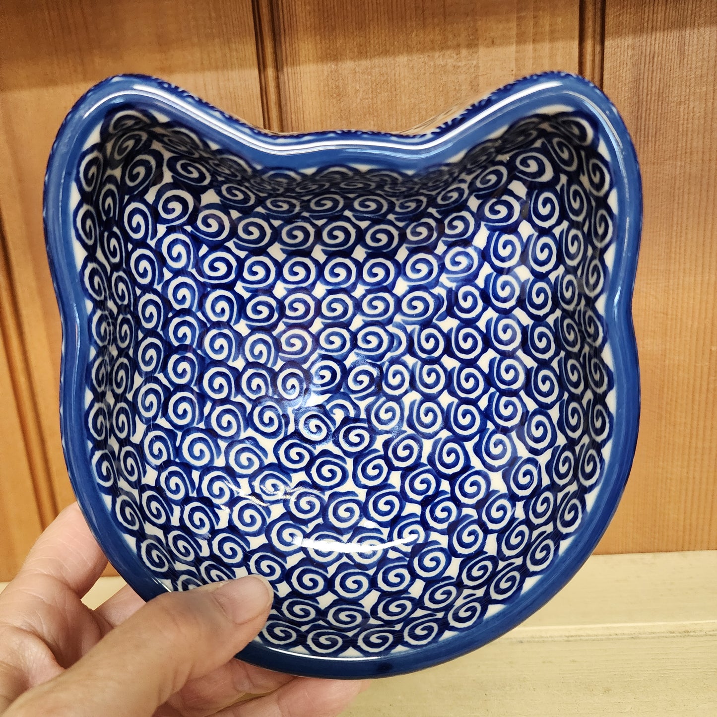 Bowl Cat shape 6"x6"