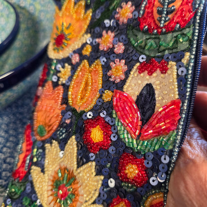 Club Bag Folk Florals / Crossbody Bag purse