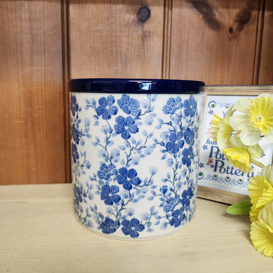 Utensil Holder ~ 5.5" 003-3428X Timeless Blue PF0526