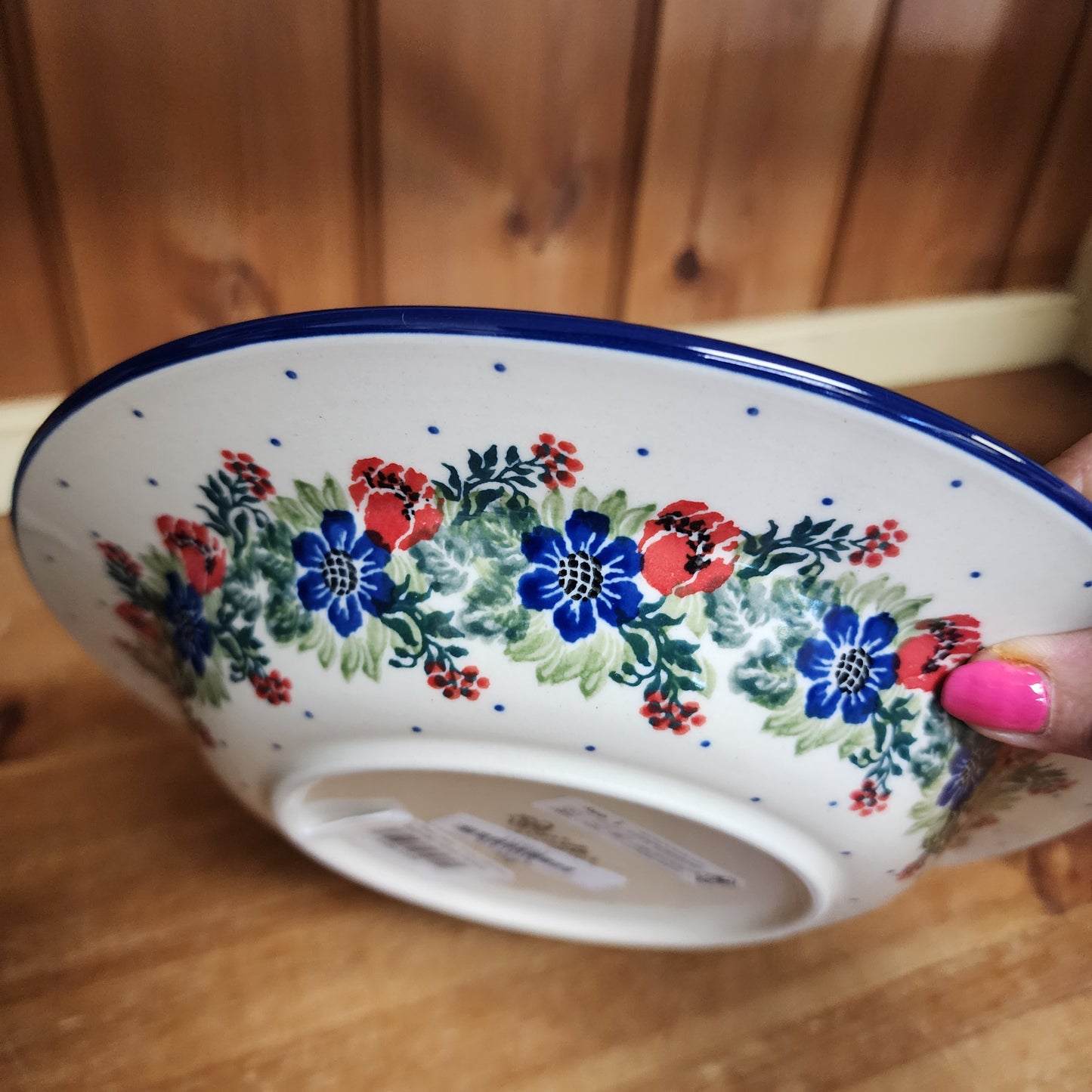 Bowl ~ Salad / Pasta ~ 9" 014-1535X Garden Party  1.4 cups