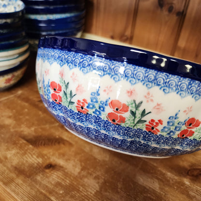 Bowl   Scalloped   10.5" Wx4"d 013-3220X  Whimsical Garden pf0526
