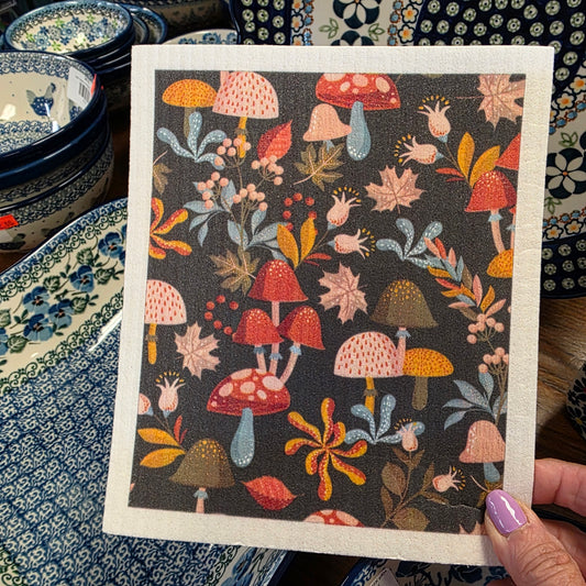 Dishcloth mushrooms from Sweden