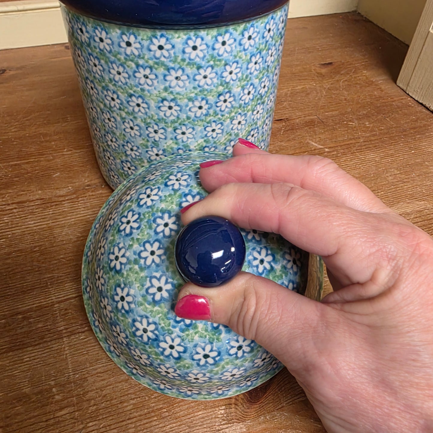 Jar / Canister 8.25" 492-2252 Key Lime / 43 oz