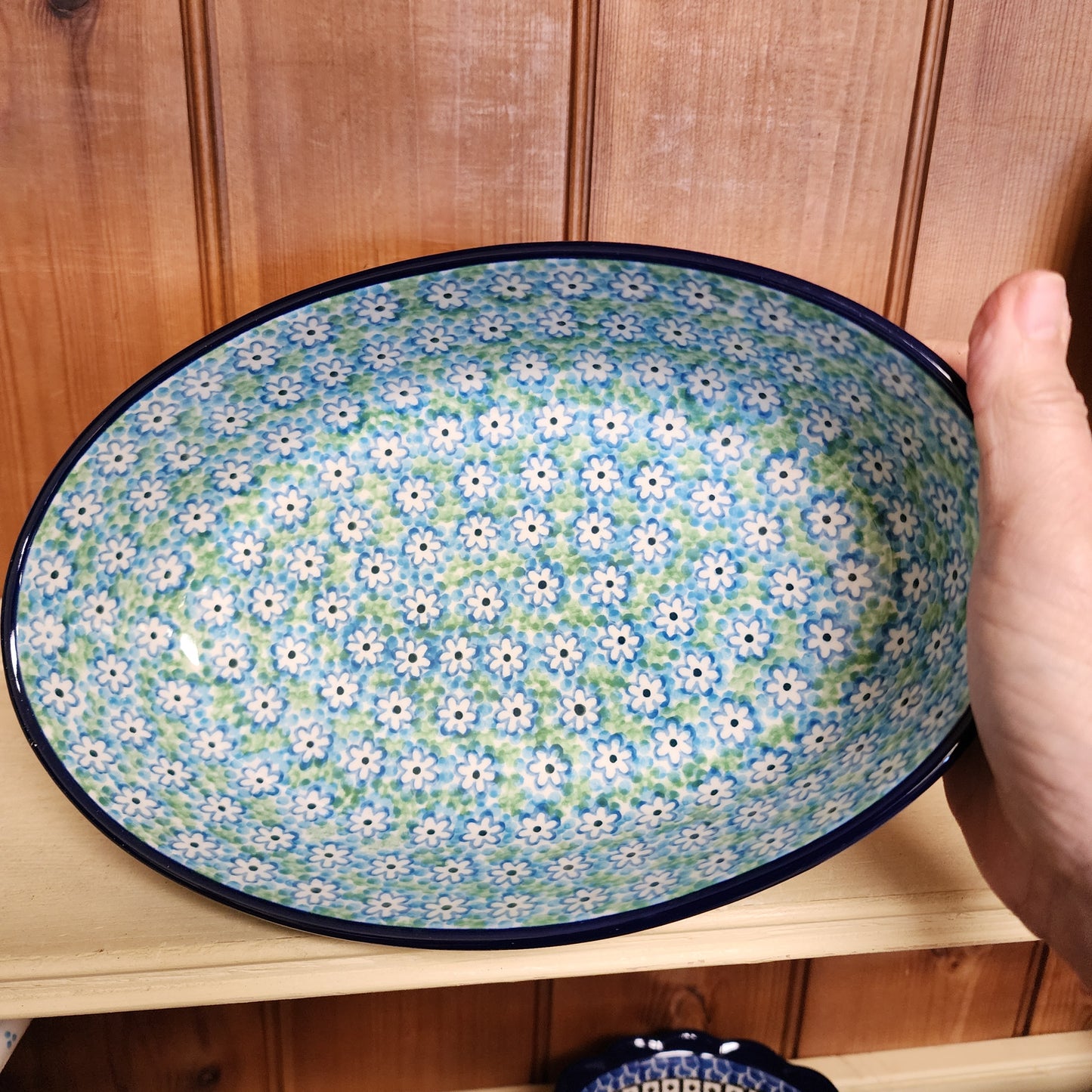 Baker Oval   9.5"    2252X ~ Key Lime