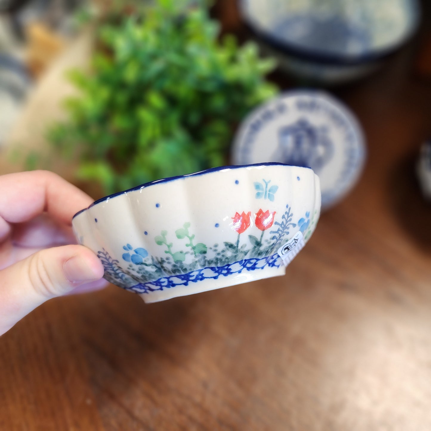 Bowl   Scalloped   4.5" 023-2903X  Tulip Horizon pf0526