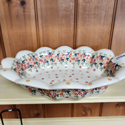 Baker / Bowl ~ Basket  Paprika 13"x10"x3"deep