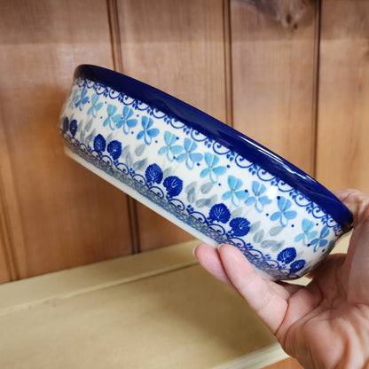 Baker Oval   9.5"    2751X ~ Blue Orchids