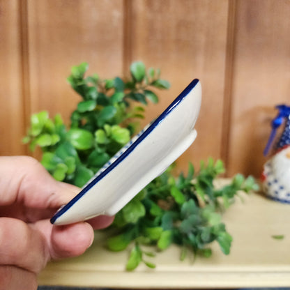 Heart Shape dish  ~ 3.5" spoon rest g62-1560x