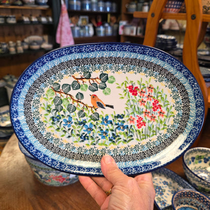 Oval Platter ~ Small 10.5" x 7.3"    G69-U5098  U4 pf0526