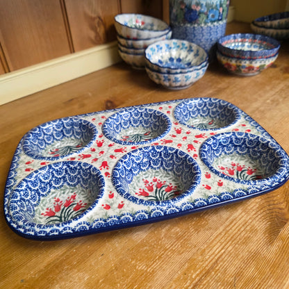 Muffin Pan   811-1437X  Crimson Bells pf0526