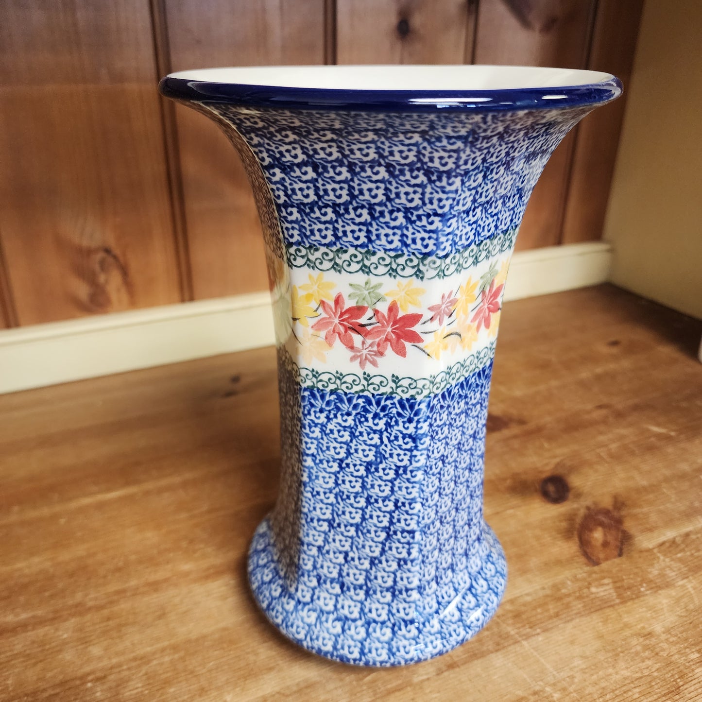 Vase ~ 9.5" 052-2533X Maple Harvest