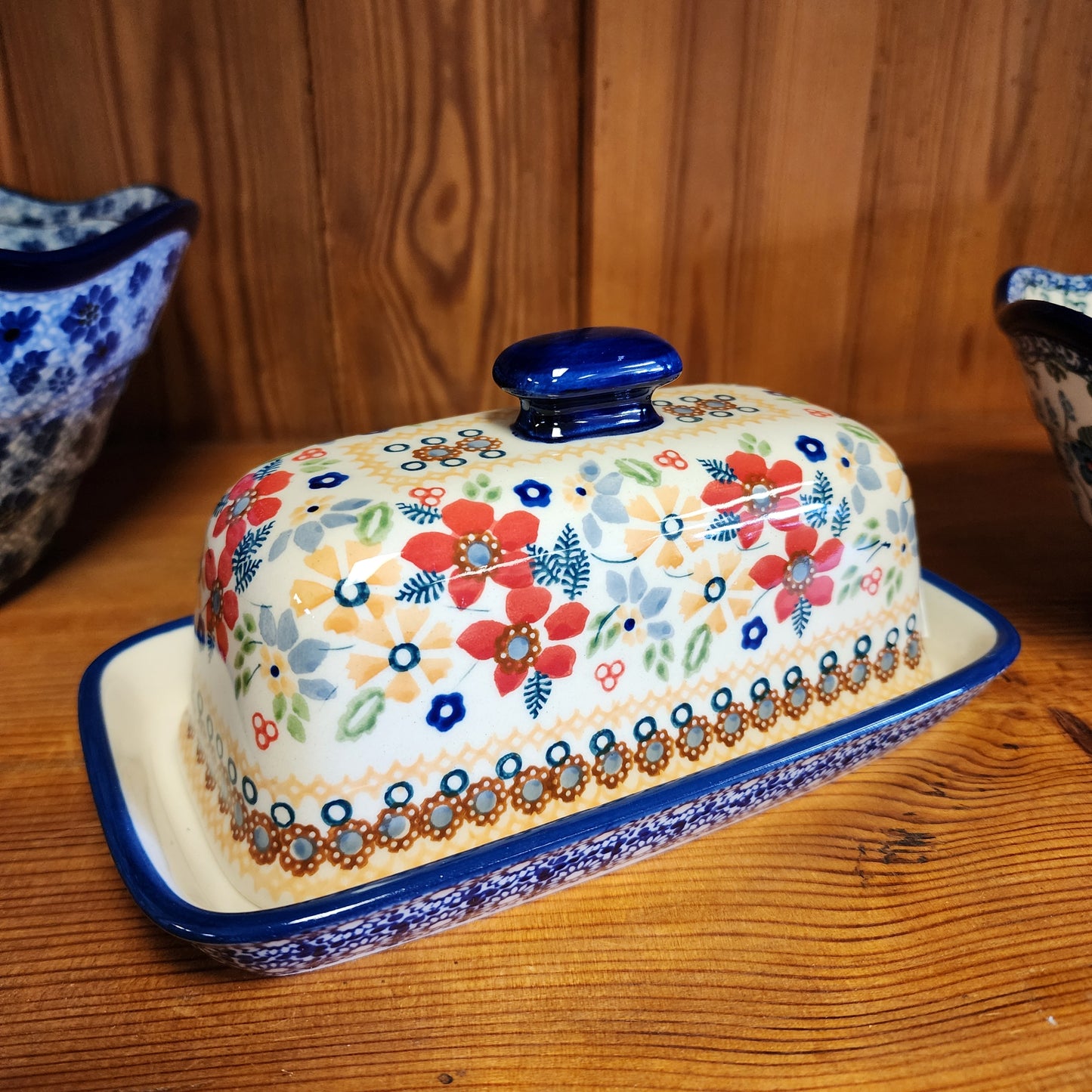 Butter Dish ~ Posies DPLC