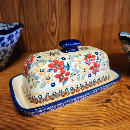 Butter Dish ~ Posies DPLC