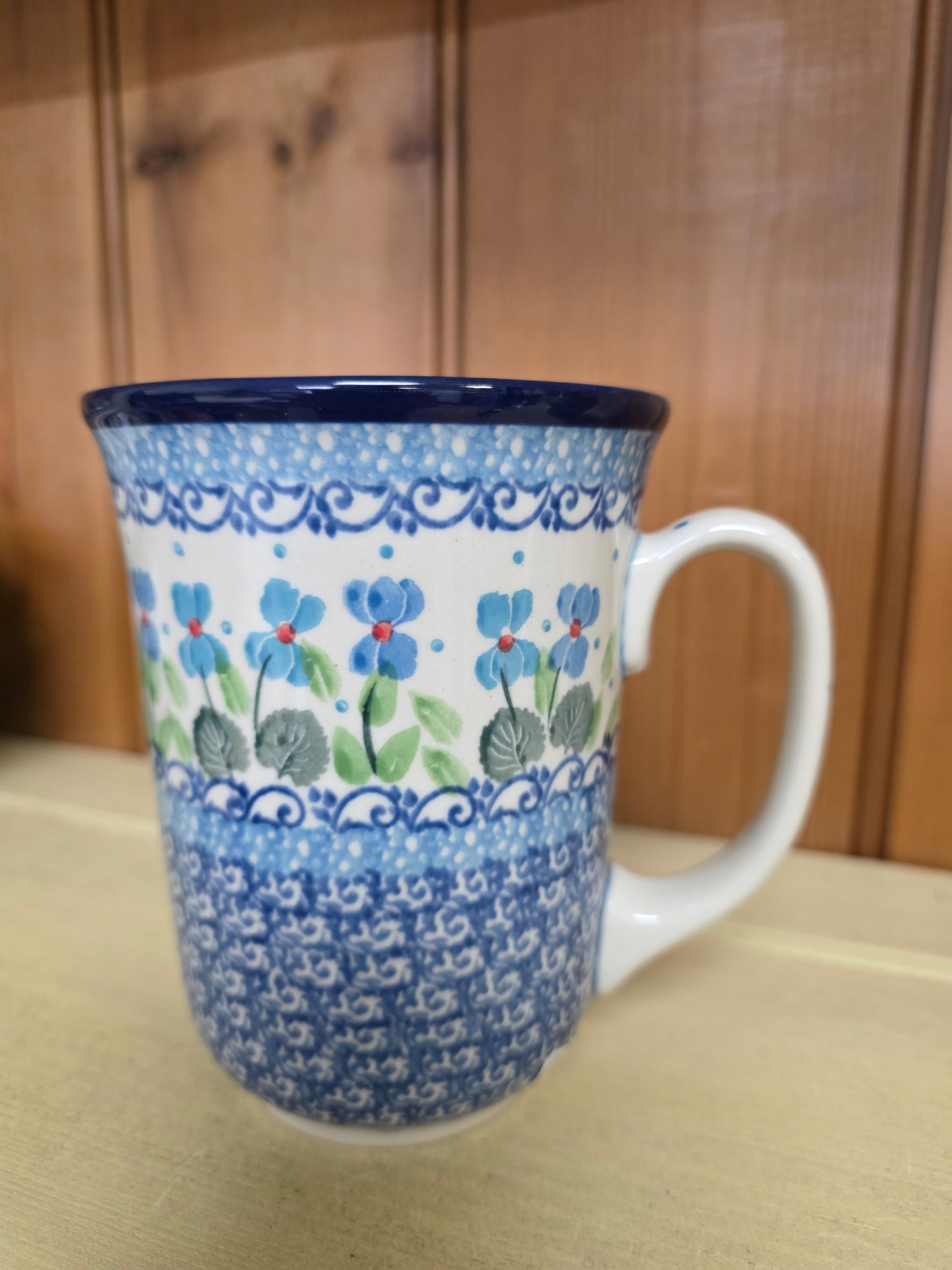 Mug   Bistro   16 oz. 812-2668X  Dutch Iris pf0526