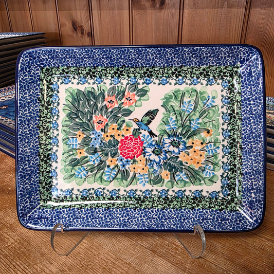 Platter Rectangular 9.5" x7" 111-U3271  U4 pf0526