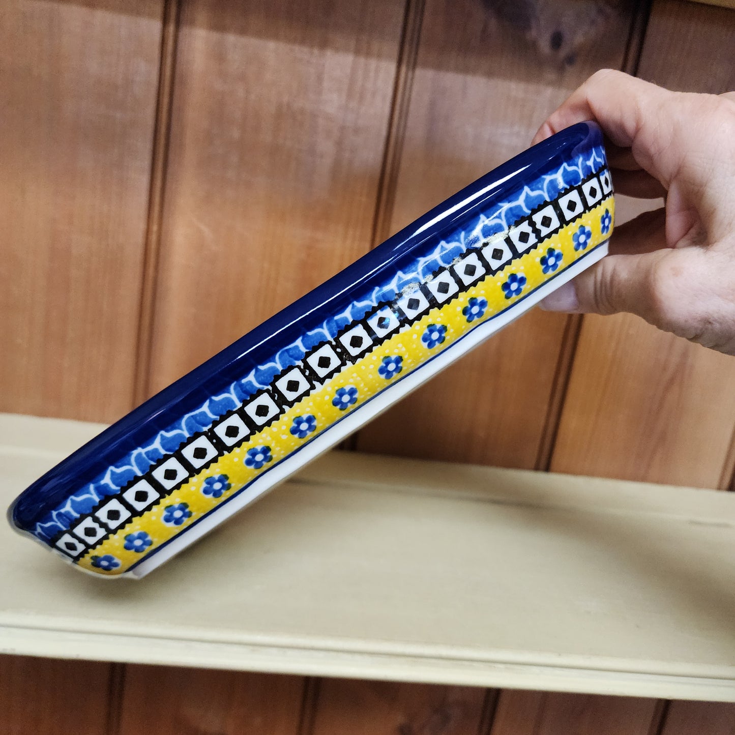 Dish ~ Divided ~6.5" x 9.25" 0859X ~ Sunburst