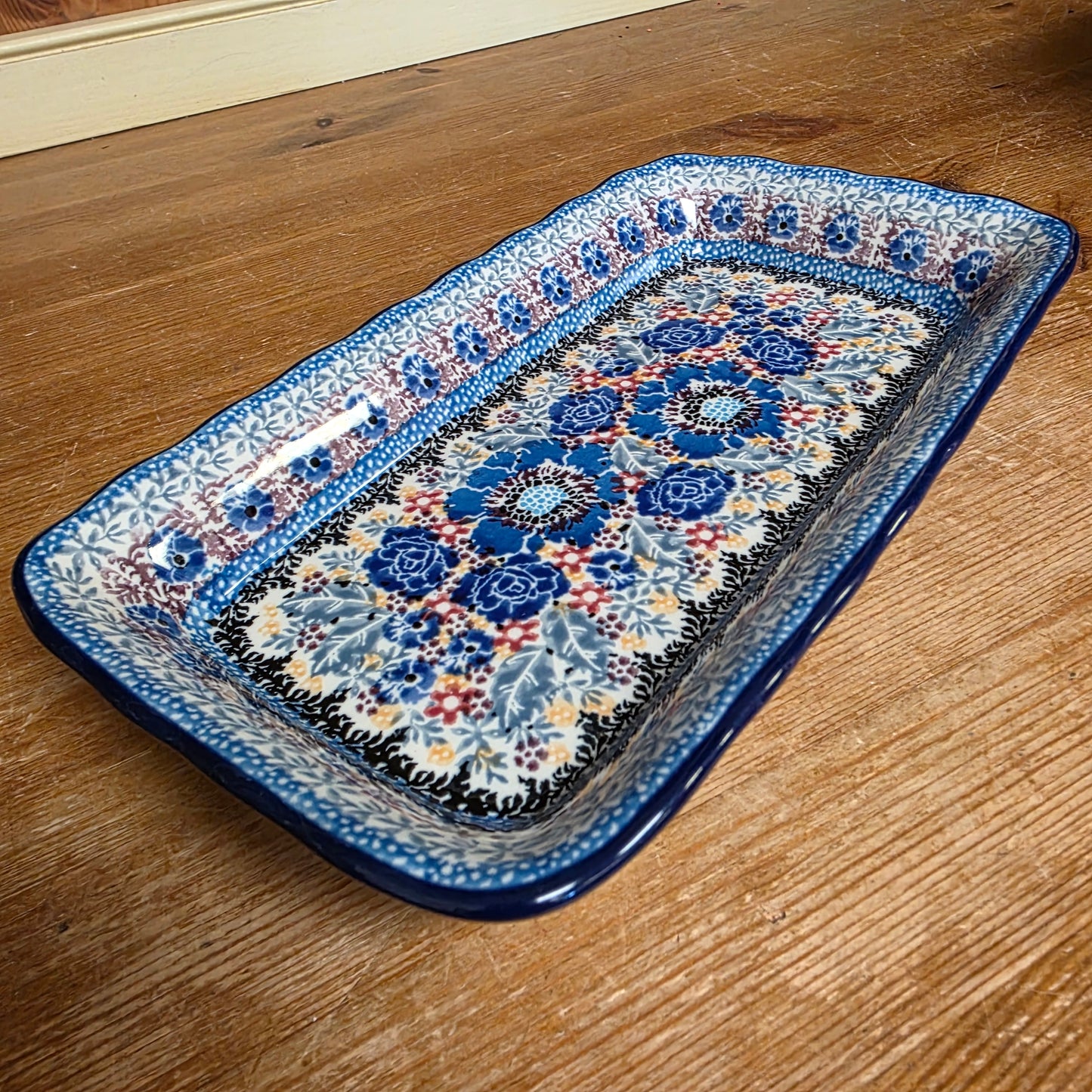 Rectangular shallow tray D15-U4129  ~ M. Starzyk