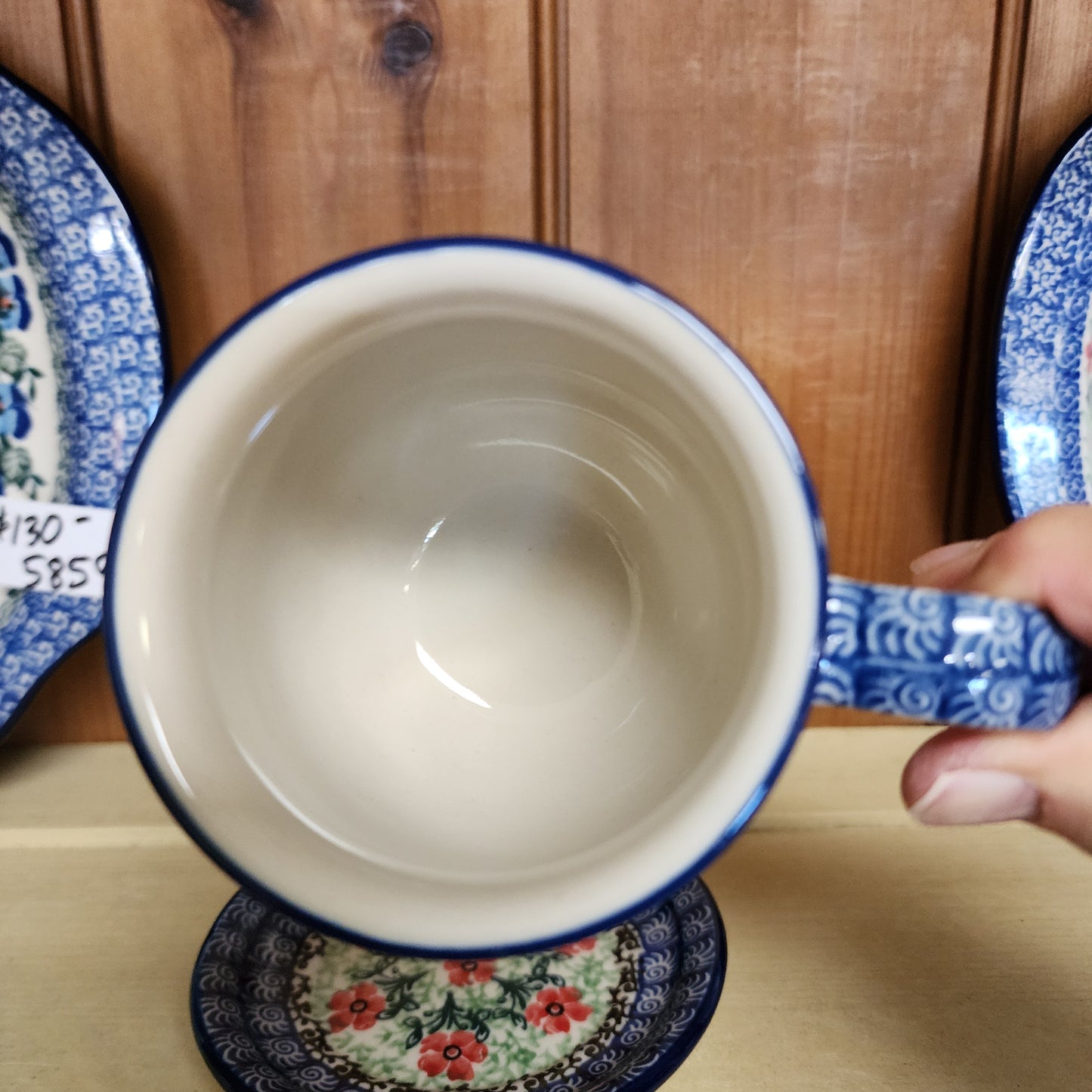 Mug w/Infuser and Saucer   12 oz.    1916X ~ Maraschino