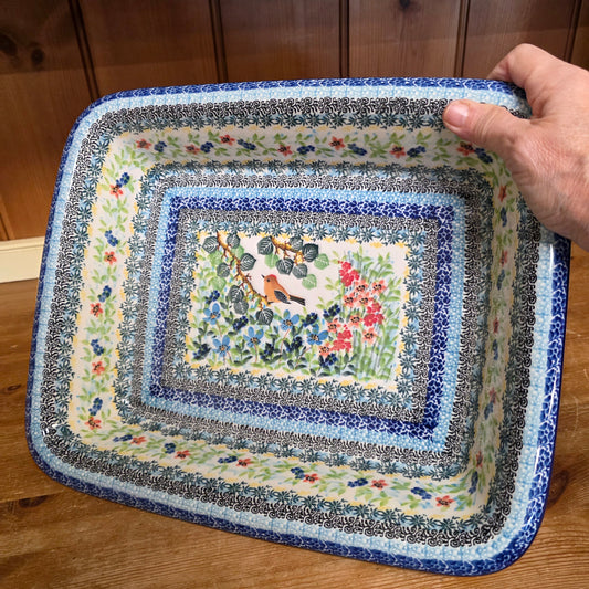 Baker   Rectangular w/Rim   Lasagna    11.25" x 13.75" U5098 ~ U4