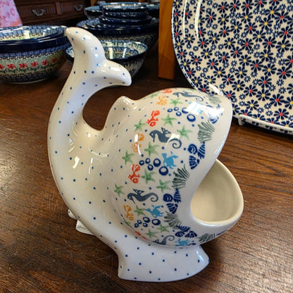 Fish Shape Sponge Holder    F28-1316X  By the Sea pf0526