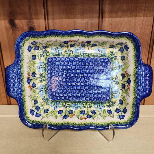 Baker 7.5"x11.5" Bees Blue