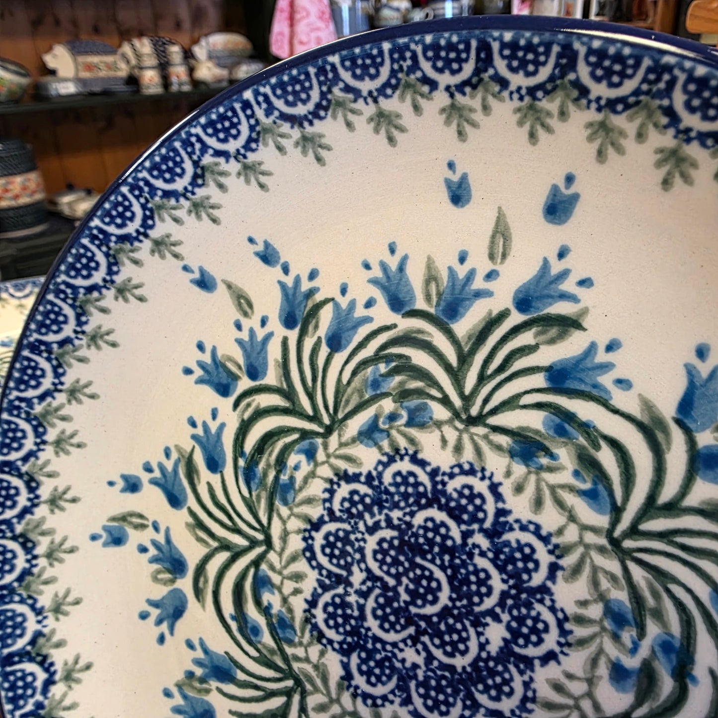 Plate   7.75"  086-1432X  Blue Bells pf0526
