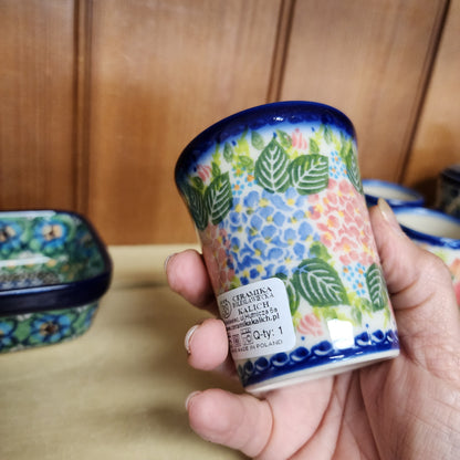 Tumbler 5 oz / Hydrangea 682/ 3" toothpick holder