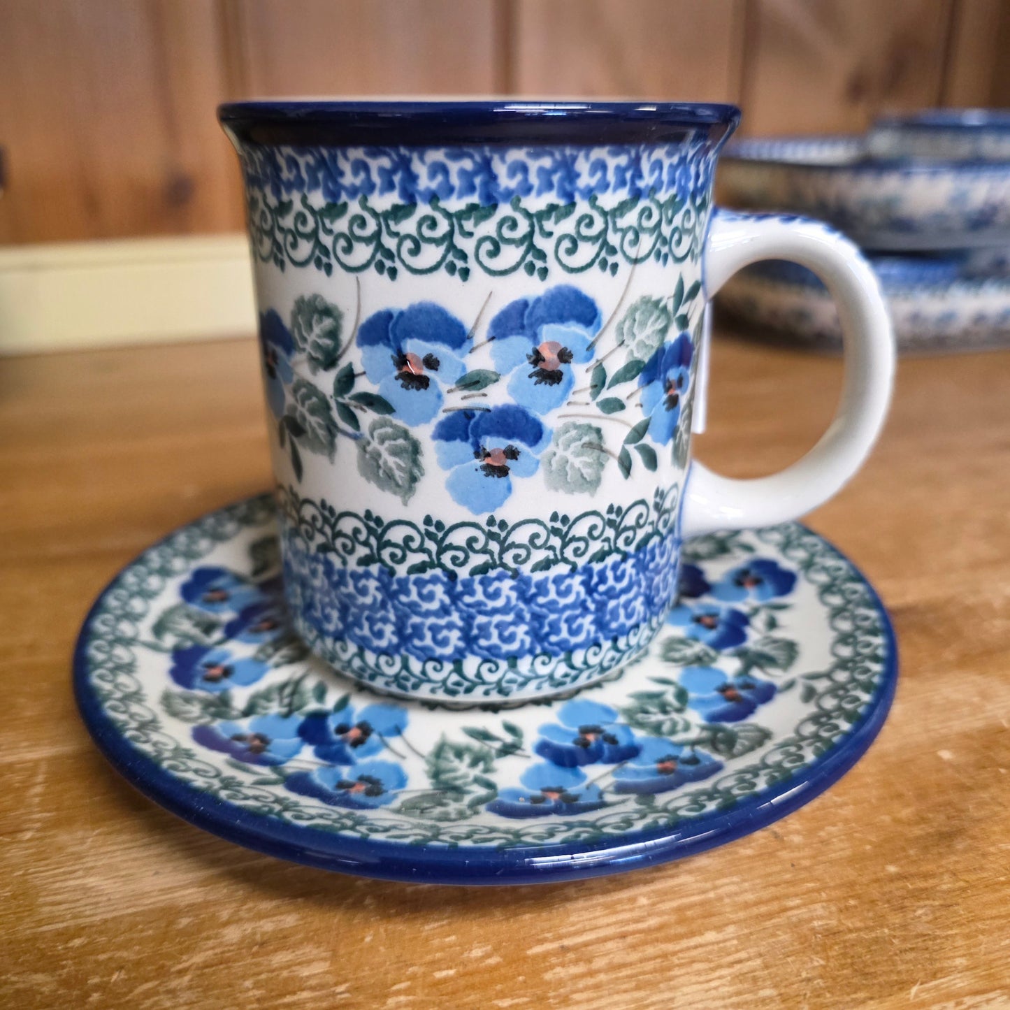 2pc Cup (10 oz) & Saucer 2273 Winter Viola Save $6