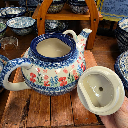 Teapot   1.75 Qt  444-3220X  Whimsical Garden pf0526