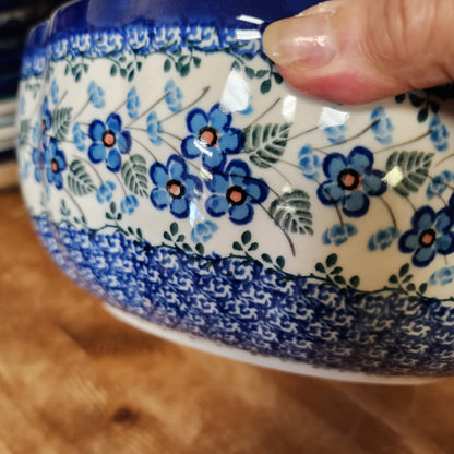 Bowl   Scalloped   10.5" W 013-2272X  Parisian Posies pf0526