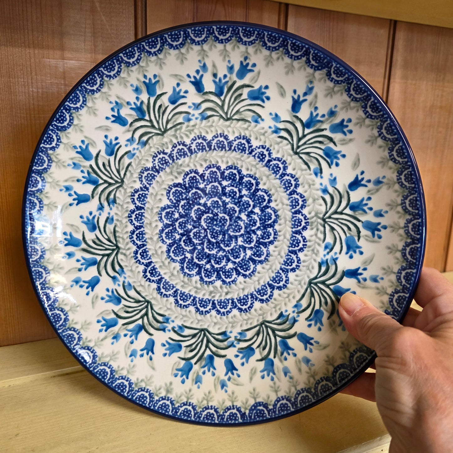 Plate   Dinner   10" 257-1432X  Blue Bells pf0526