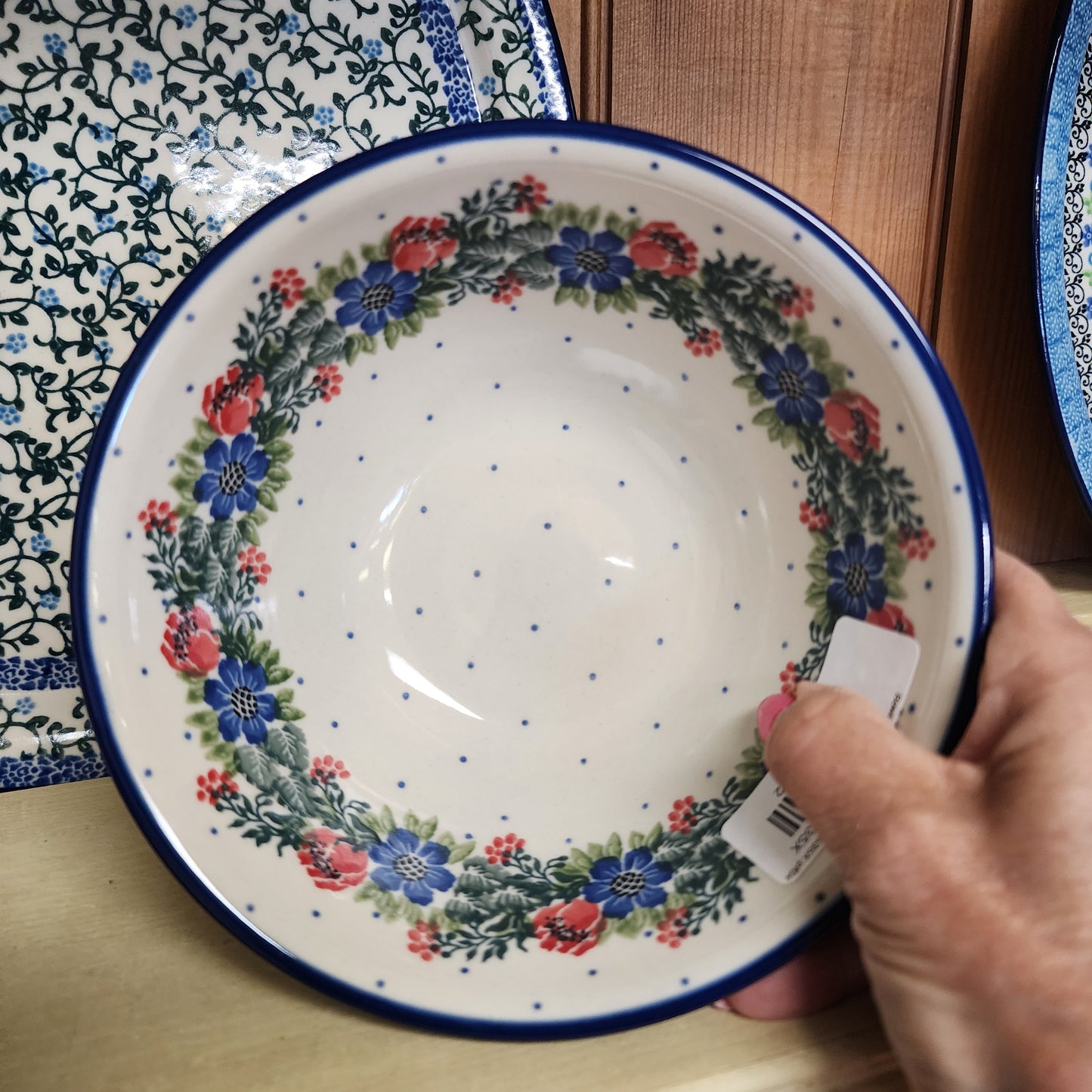 Bowl ~ Nesting ~ 6.5" W 058-1535X Garden Party  3 cups