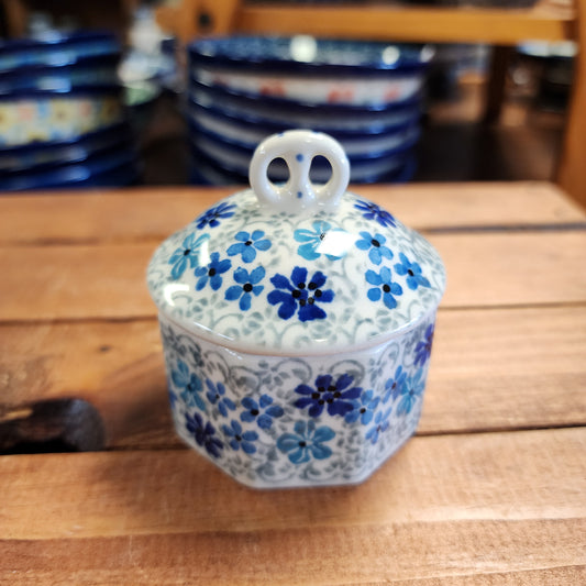 Ring   Trinket Box  110-2612X  Periwinkle pf0526