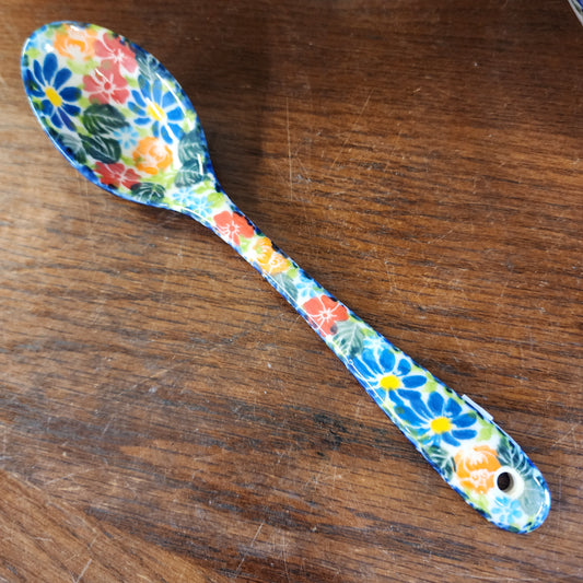 Spoon 8" ~ "a" multi color