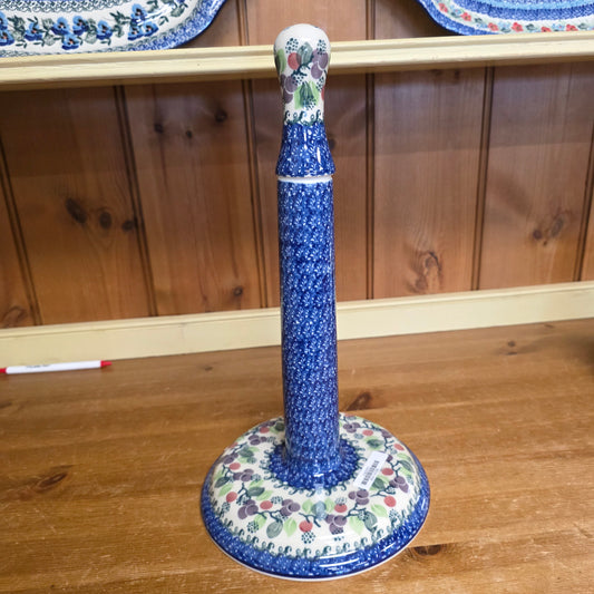 Paper Towel Holder     1418X ~ Burgandy Berry Blue