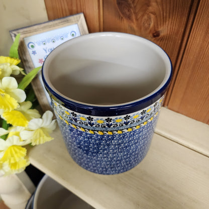 Utensil Holder   5.5"  003-2178X  Daisy Maize pf0526