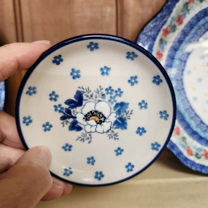 Coaster   4"    2222X ~ Snow Poppy