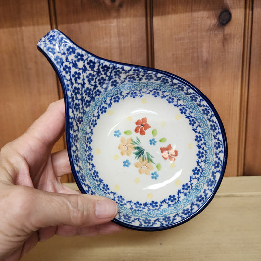Condiment Bowl w/handle ~ 4.5" 3337X ~ Spring Palette