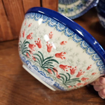 Bowl   Nesting   7.75" W 057-1437X  Crimson Bells pf0526